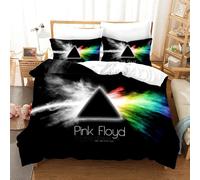 Parure De Lit Pink Floyd Avec Housse De Couette Et Couvre-Lit Confortable, Style Groupe De Rock Britannique, Queen Size Et King Size, Décoration De Chambre