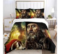 Parure De Lit Pirates Des Caraïbes, Housse De Couette, Decoration Océan, Marin, Capitaine Pirate, Aventure En Mer, Couvre-Lit Pour Enfants Et Garcon S