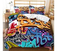 Parure De Lit Pour Enfants, Style Punk Hippie, Housse De Couette, King Size, Queen Size, Double, Double, Simple