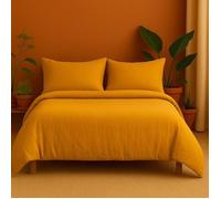 Parure de lit - PROMO LINGE - Alia - Gaze de coton - 260x240cm - jaune