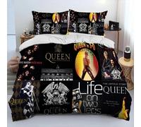 Parure De Lit Queen-Rock-Band Freddie Mercury, Housse De Couette Queen-Rock-Band, Housse De Couette Et Taie D'oreiller