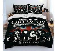 Parure De Lit Queen-Rock-Band Freddie Mercury, Housse De Couette Queen-Rock-Band, Housse De Couette Et Taie D'oreiller