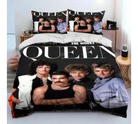 Parure De Lit Queen-Rock-Band Freddie Mercury, Housse De Couette Queen-Rock-Band, Housse De Couette Et Taie D'oreiller