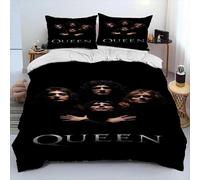 Parure De Lit Queen-Rock-Band Freddie Mercury, Housse De Couette Queen-Rock-Band, Housse De Couette Et Taie D'oreiller