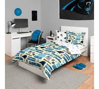 Parure de lit r tro NFL FOCO Carolina Panthers, ensemble de 5 pi ces avec couette et sac