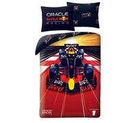 Parure de lit - Red Bull - 100% Coton - Housse de couette 140x200 cm - Taie d'oreiller 70x90 cm