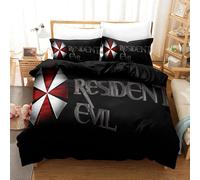 Parure De Lit Resident Evil Pour Enfants, Imprimée En 3d, Pour Lit Simple, Queen Size Ou King Size, Pour Chambre D'adolescent Ou De Garçon