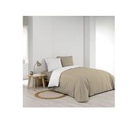 Douceur d'Intérieur – Parure de lit réversible Cadria à carreaux – 200 x 200 cm – 100% coton
