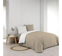 Douceur d'Intérieur – Parure de lit réversible Cadria à carreaux – 200 x 200 cm – 100% coton