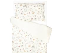 Parure de lit réversible en gaze de coton aube aube, écru 100X140