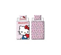 Parure de lit réversible - - Microfibre - 1 housse de couette 140 x 200 cm + 1 taie 63 x 63 cm