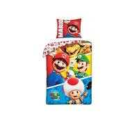 Parure de lit réversible Nintendo Super Mario Bross- 140 x 200 cm