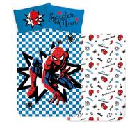 Parure de lit réversible Spiderman Helden-Power, 135 x 200 cm