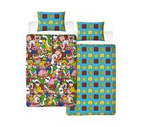 Parure De Lit Reversible Super Mario Maker Nintendo - Enfants