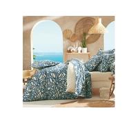 Parure De Lit 3 Pièces Coton Végétal Géométrique Housse + Taies