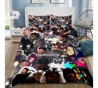 Parure De Lit Singer Xo The Weeknd, Ensemble De Literie Exquis, Housse De Couette, Ensemble De Literie, Cadeau D'anniversaire Pour Enfants