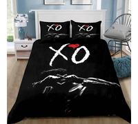 Parure De Lit Singer Xo The Weeknd, Ensemble De Literie Exquis, Housse De Couette, Ensemble De Literie, Cadeau D'anniversaire Pour Enfants