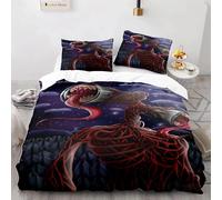 Parure De Lit Siren Head Pour Lit Simple, Double, Queen Et King Size, Avec Housse De Couette Et Impression 3d 001