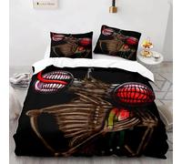 Parure De Lit Siren Head Pour Lit Simple, Double, Queen Et King Size, Avec Housse De Couette Et Impression 3d 001