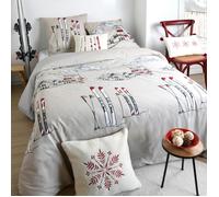 Housse de Couette Montagne Alpes Naturel 240 x 220 cm
