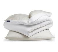Parure de lit - sleepwise Soft Wonder-Edition - 200x200 cm - Sable/Blanc Blanc G