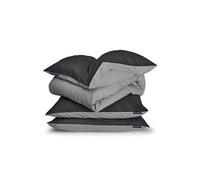 Parure de lit - Soft Wonder-Edition - 155x200 cm - Gris foncé