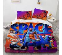 Parure De Lit Space Jam A New Legacy, Ensemble De Literie Exquis, Housse De Couette De Basket-Ball, Ensemble De Couette, Ensemble De Literie, Cadeau D'anniversaire