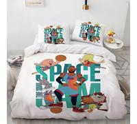 Parure De Lit Space Jam A New Legacy, Ensemble De Literie Exquis, Housse De Couette De Basket-Ball, Ensemble De Couette, Ensemble De Literie, Cadeau D'anniversaire