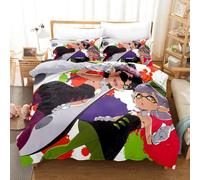 Parure De Lit Splatoon Pour Lit Simple, Double, Queen, King Size, Kawaii, Pour Garçons Et Filles, Avec Housse De Couette Et Impression 3d 014