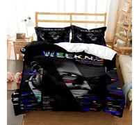 Parure De Lit Star Singer The Weeknd Xo, Housse De Couette, Parure De Lit Simple, Double, King Size