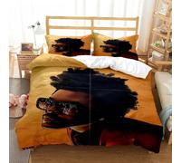 Parure De Lit Star Singer The Weeknd Xo, Housse De Couette, Parure De Lit Simple, Double, King Size