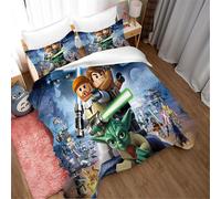 Parure De Lit Ste-X Facile D'entretien Lit Double Parure De Lit Pour Enfant, Motif Dessin Anime, Star Wars