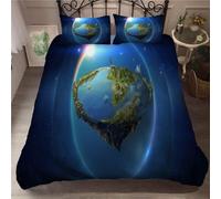 Parure De Lit Ste-X, Housse De Couette Et Taies D'oreiller Imprimées Du Film Le Seigneur Des Anneaux, 50 X 75 Cm, 2/3 Pieces, Literie Tendance Pour La Maison