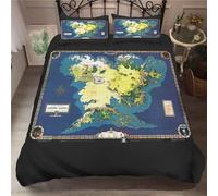 Parure De Lit Ste-X, Housse De Couette Et Taies D'oreiller Imprimées Du Film Le Seigneur Des Anneaux, 50 X 75 Cm, 2/3 Pieces, Literie Tendance Pour La Maison