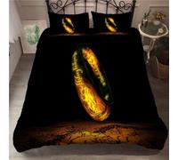 Parure De Lit Ste-X, Housse De Couette Et Taies D'oreiller Imprimées Du Film Le Seigneur Des Anneaux, 50 X 75 Cm, 2/3 Pieces, Literie Tendance Pour La Maison