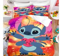 Parure De Lit Stich King Size, Parure De Lit Pour Enfants, Housse De Couette Queen Size, Housse De Couette Pour Chambre D'enfant Decora Boy Gir