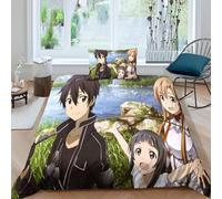 Parure De Lit Sword Art Online, Ensemble De Literie Exquis, Housse De Couette, Ensemble De Literie, Cadeau D'anniversaire De Luxe