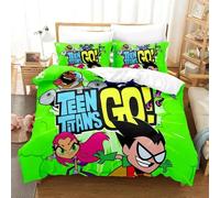 Parure De Lit Teen Titans Go, Ensemble De Literie Exquis, Housse De Couette Beast Boy, Ensemble De Literie, Cadeau D'anniversaire