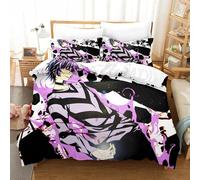 Parure De Lit Tendance Avec Housse De Couette Motif Anime A Certain Scientific Accelerator Pour Lit Simple, Double, Queen Size Et King Size