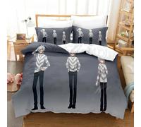 Parure De Lit Tendance Avec Housse De Couette Motif Anime A Certain Scientific Accelerator Pour Lit Simple, Double, Queen Size Et King Size