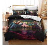 Parure de lit - Tex - Stranger Things - 240x220cm - Housse de couette et taie d'oreiller - Enfant et adulte