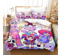 Parure De Lit « The Amazing Digital Circus », Ensemble De Literie Exquis, Housse De Couette, Ensemble De Literie, Cadeaux D'anniversaire