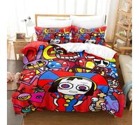 Parure De Lit « The Amazing Digital Circus », Ensemble De Literie Exquis, Housse De Couette, Ensemble De Literie, Cadeaux D'anniversaire