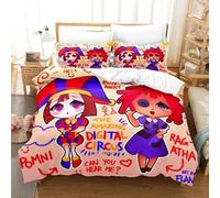 Parure De Lit « The Amazing Digital Circus », Ensemble De Literie Exquis, Housse De Couette, Ensemble De Literie, Cadeaux D'anniversaire