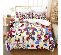 Parure De Lit « The Amazing Digital Circus », Ensemble De Literie Exquis, Housse De Couette, Ensemble De Literie, Cadeaux D'anniversaire