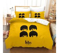 Parure De Lit The Beatles Avec Housse De Couette Et Imprimé Groupe De Rock Britannique, Linge De Lit Queen Size Et King Size, Décoration De Chambre