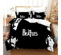 Parure De Lit The Beatles Avec Housse De Couette Et Imprimé Groupe De Rock Britannique, Linge De Lit Queen Size Et King Size, Décoration De Chambre