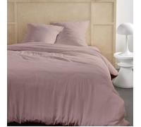 Today Parure de lit 123667 2 personnes 260x240 cm Gaze de coton unie Rose des sables