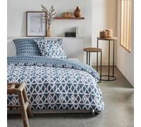 Parure de lit - TODAY Crazy - Imprimé Graphique - 2 personnes - 220 x 240 cm - Bleu