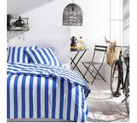 Parure de lit - TODAY Summer Stripes - 240x220 cm - 2 personnes - coton imprimé rayé